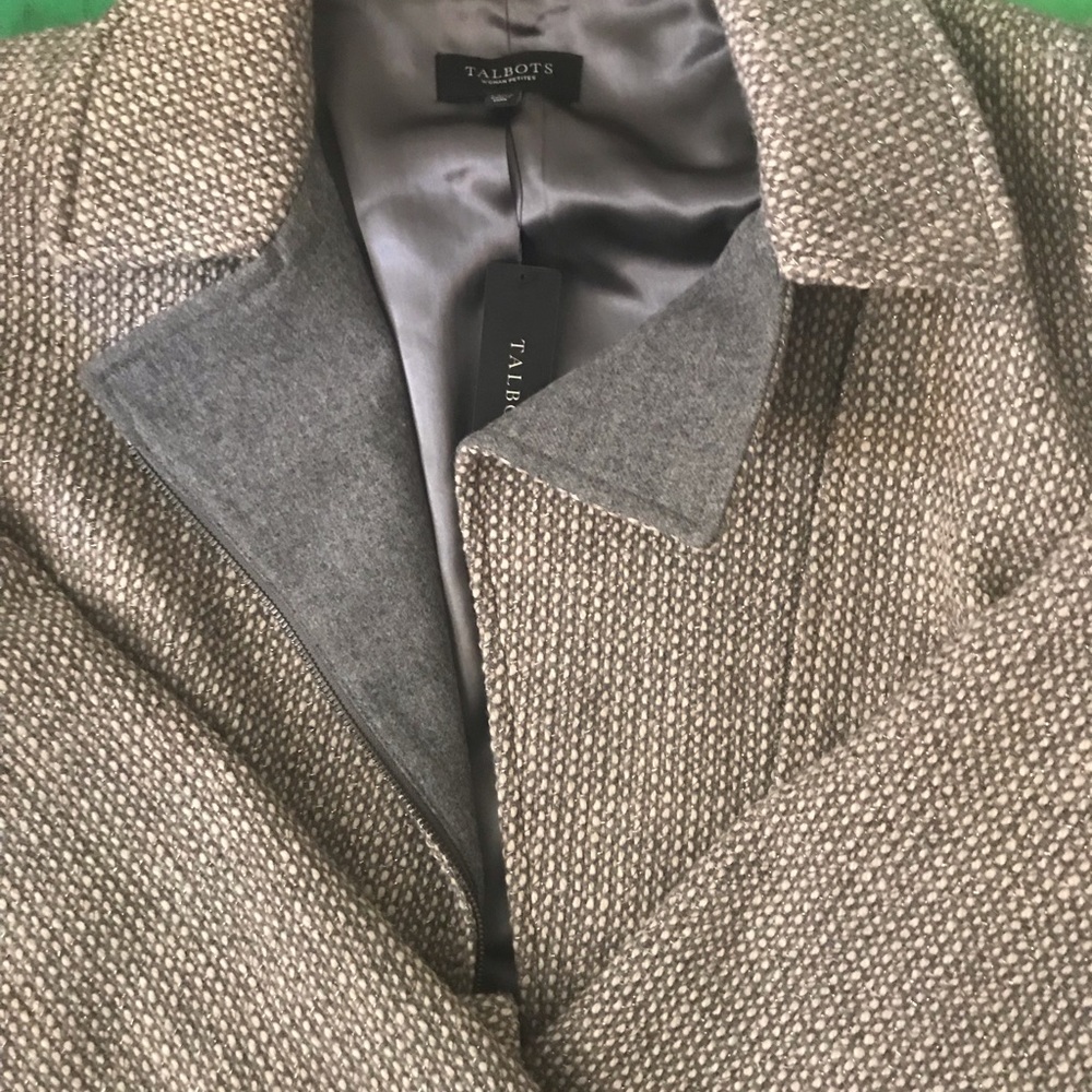 Talbots Wool Tweed Jacket - Picture 6 of 8